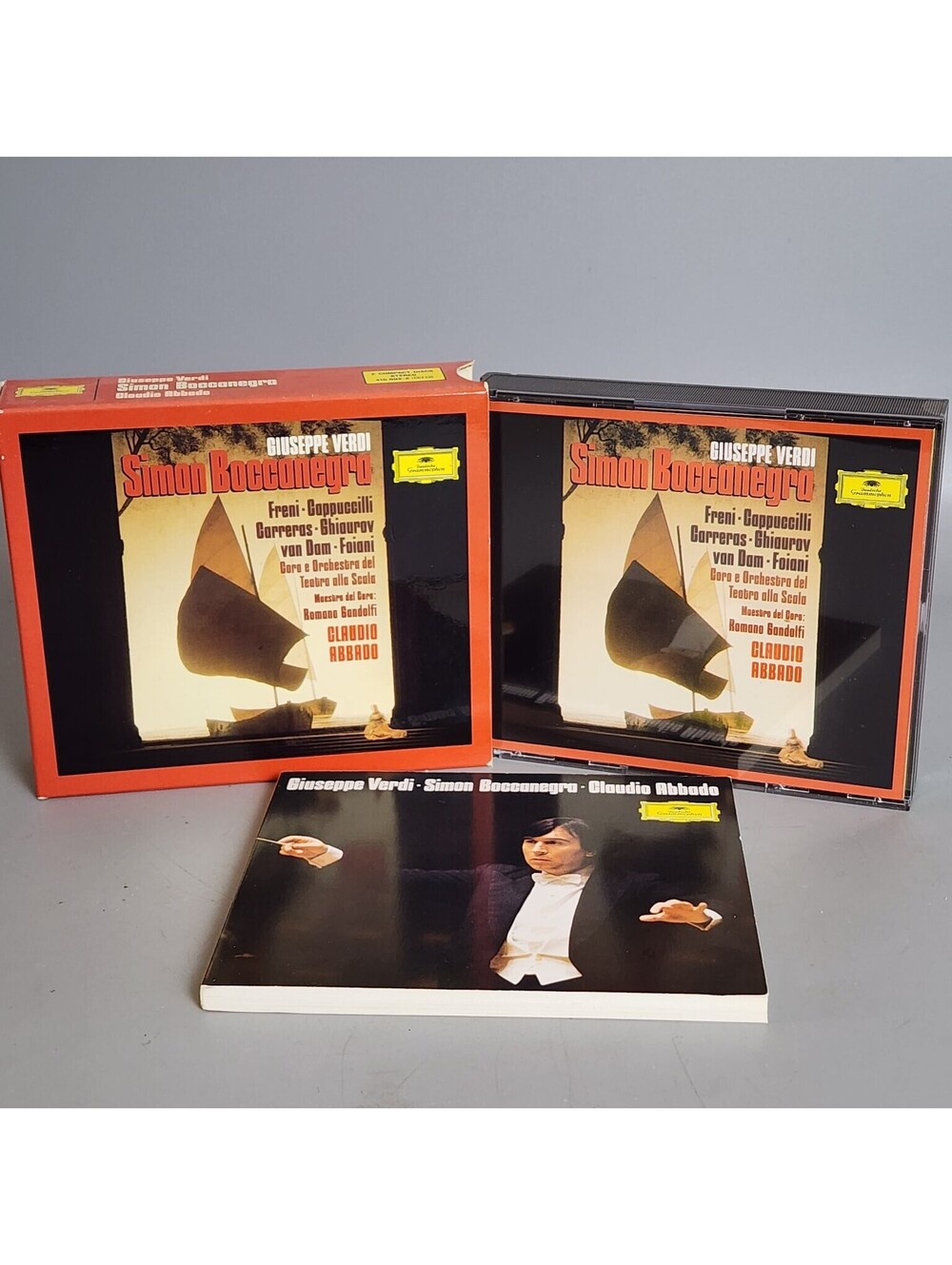 Giuseppe Verdi: Simon Boccanegra CD Box Set - Abbado, Freni, Cappuccilli